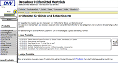 Desktop Screenshot of hilfsmittelvertrieb.de